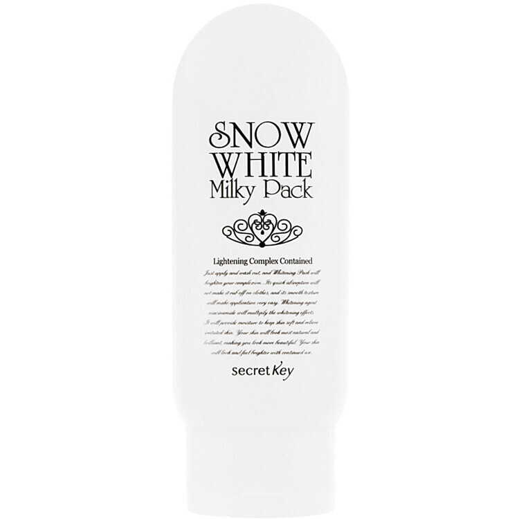 Отбеливающая маска Secret Key Snow White Milky Pack